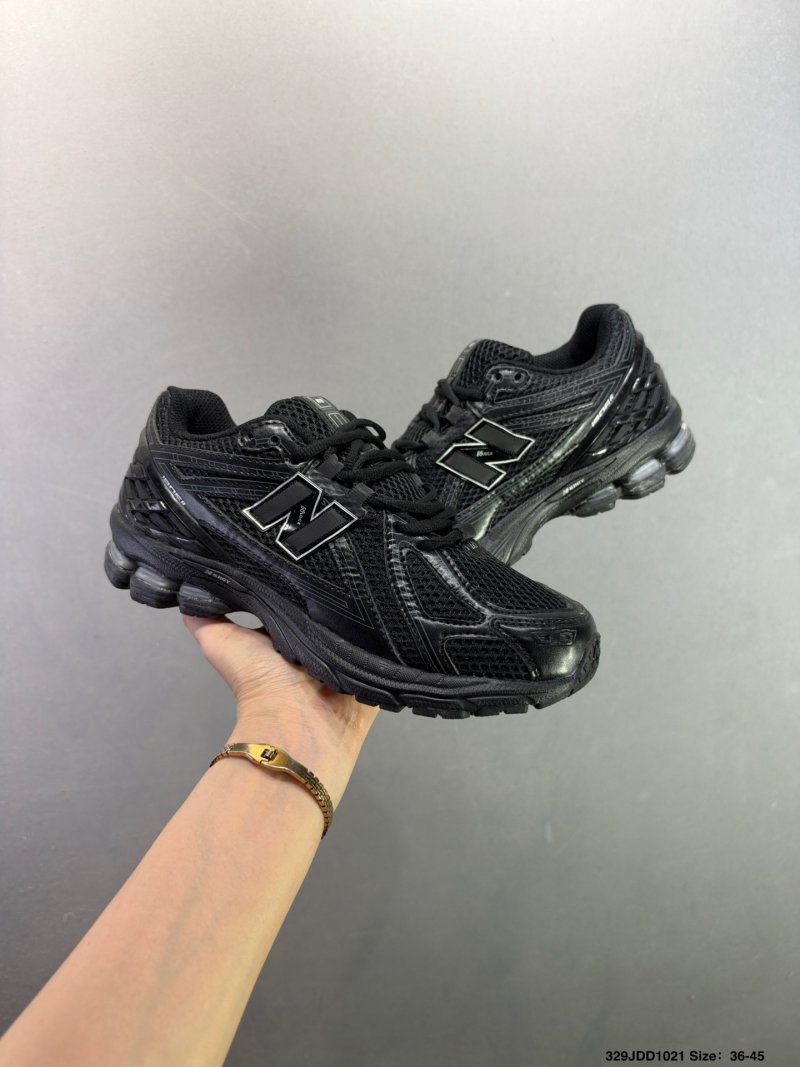 New Balance M1906 Black Retro Running Shoe view