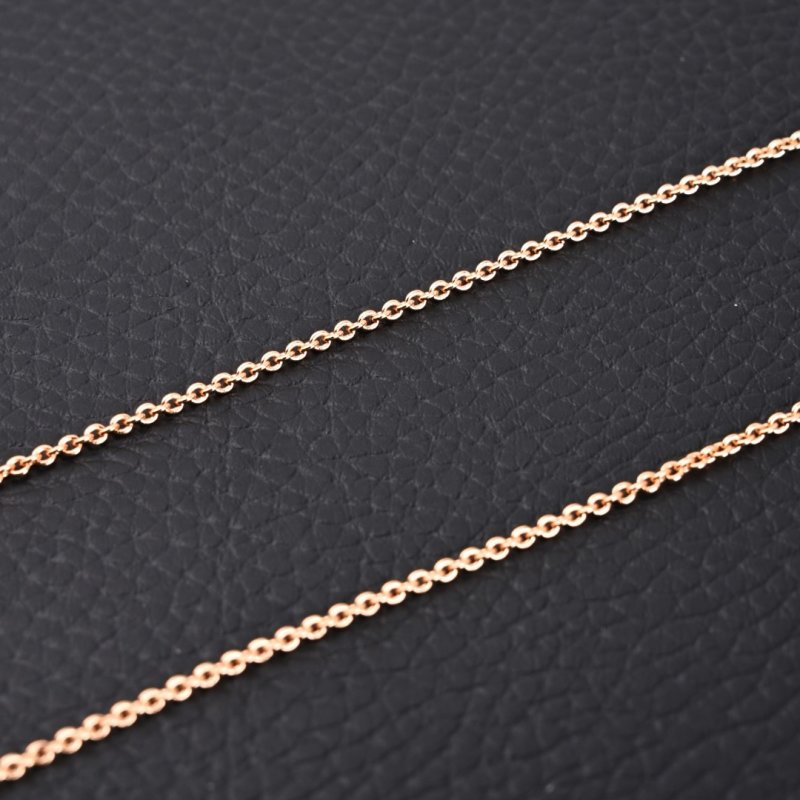 Bvlgari Rose Gold Diamond-Set Pendant Necklace view