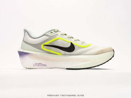 Nike ZoomX Invincible Run Flyknit 6 Cream Black Volt view 2
