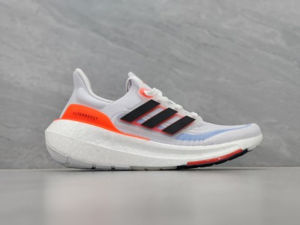 Adidas Ultra Boost Light 23 White Red Black HQ6351 view 2