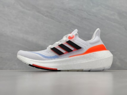Adidas Ultra Boost Light 23 White Red Black HQ6351 view 4