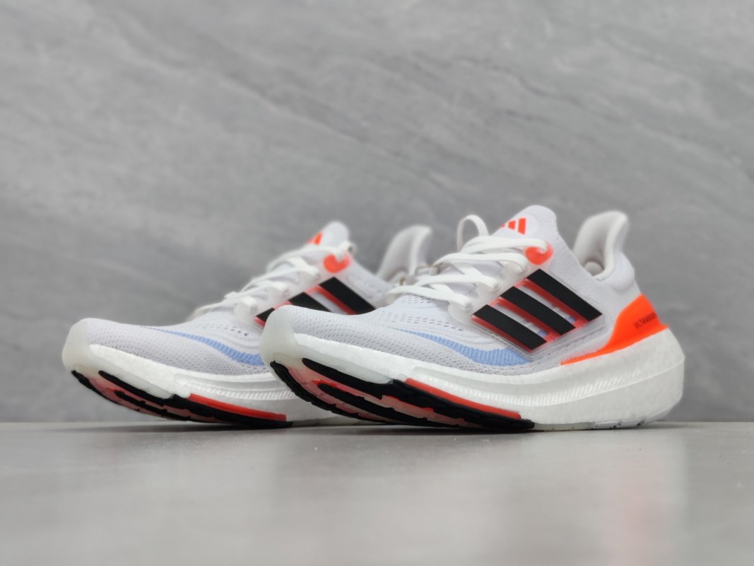 Adidas Ultra Boost Light 23 White Red Black HQ6351 view