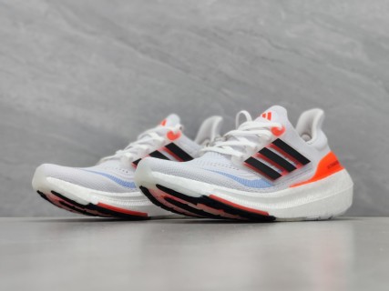 Adidas Ultra Boost Light 23 White Red Black HQ6351 view 5