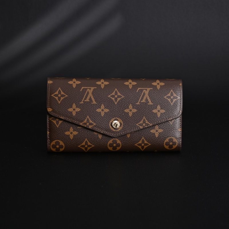 Louis Vuitton Sarah Monogram Canvas Long Wallet Replica