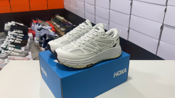 Hoka Mafate Speed 2 TS Low Trail Running Shoe Cream