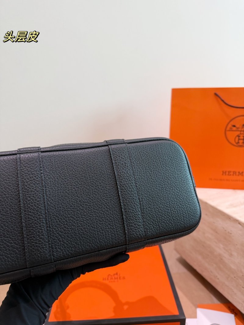 Hermès Garden Party 30 Navy Canvas UA Replica Handbag view