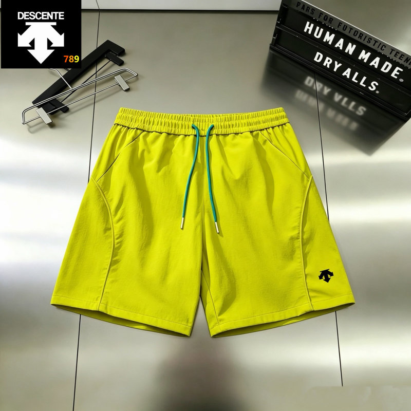 Descente Active Neon Yellow Sport Shorts UA Replica