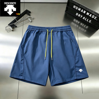 Descente Active Neon Yellow Sport Shorts UA Replica view 2