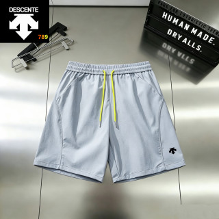 Descente Active Neon Yellow Sport Shorts UA Replica view 4