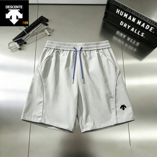 Descente Active Neon Yellow Sport Shorts UA Replica view 6