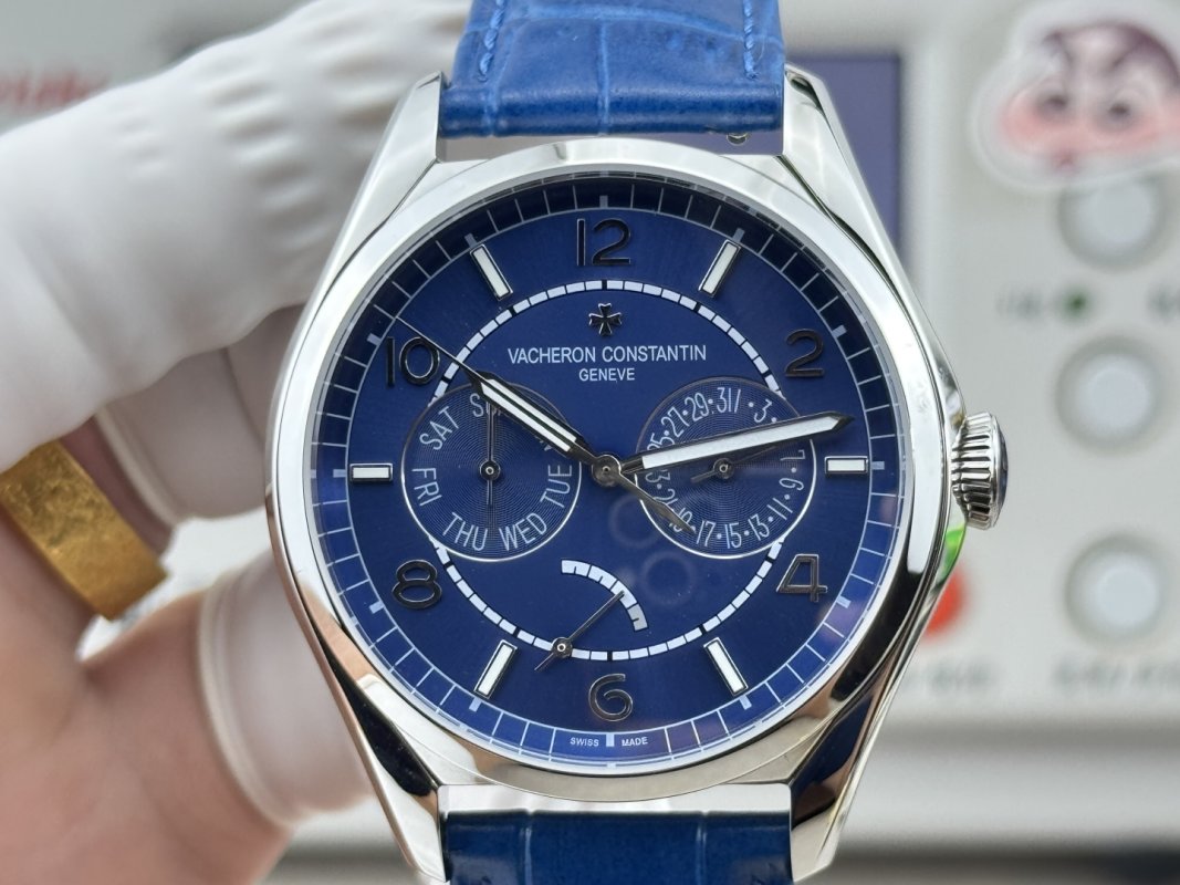 Vacheron Constantin Fiftysix Blue Dial Replica Watch view