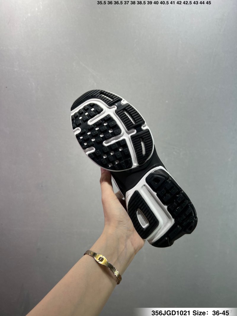 Nike V2K Runtekk Black White Low-Top Running Shoe view