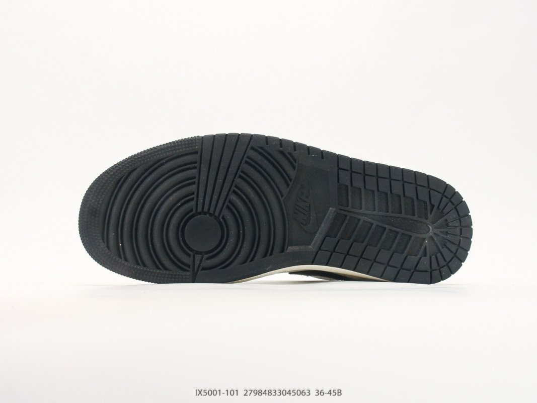 Jordan Air Jordan 1 Low Black Grey White Casual Sneaker view