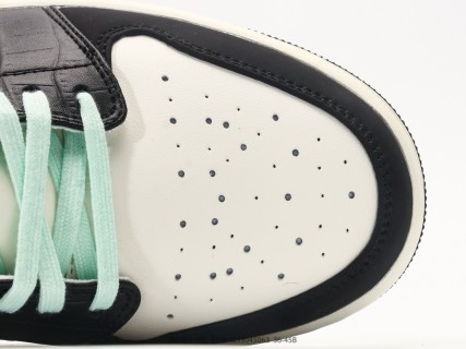 Jordan Air Jordan 1 Low Black Grey White Casual Sneaker view 8