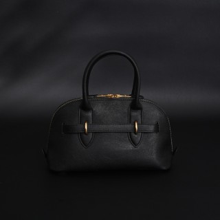 Miu Miu Shell Bag Black Leather Handbag UA Replica view 6