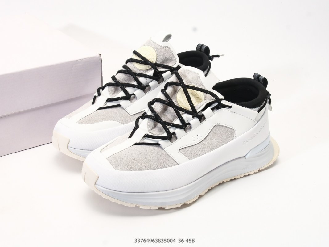 Canada Goose Glacier Trail Low-Top White Sneaker view