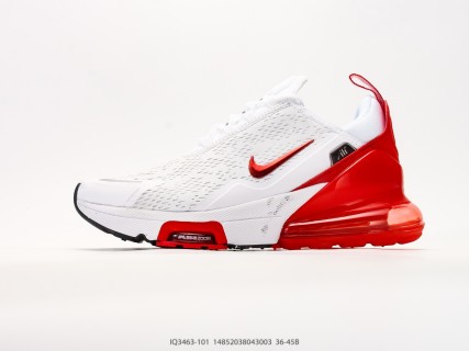 Nike Air Max 270 Flyknit White Red