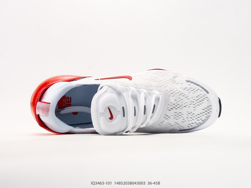 Nike Air Max 270 Flyknit White Red view
