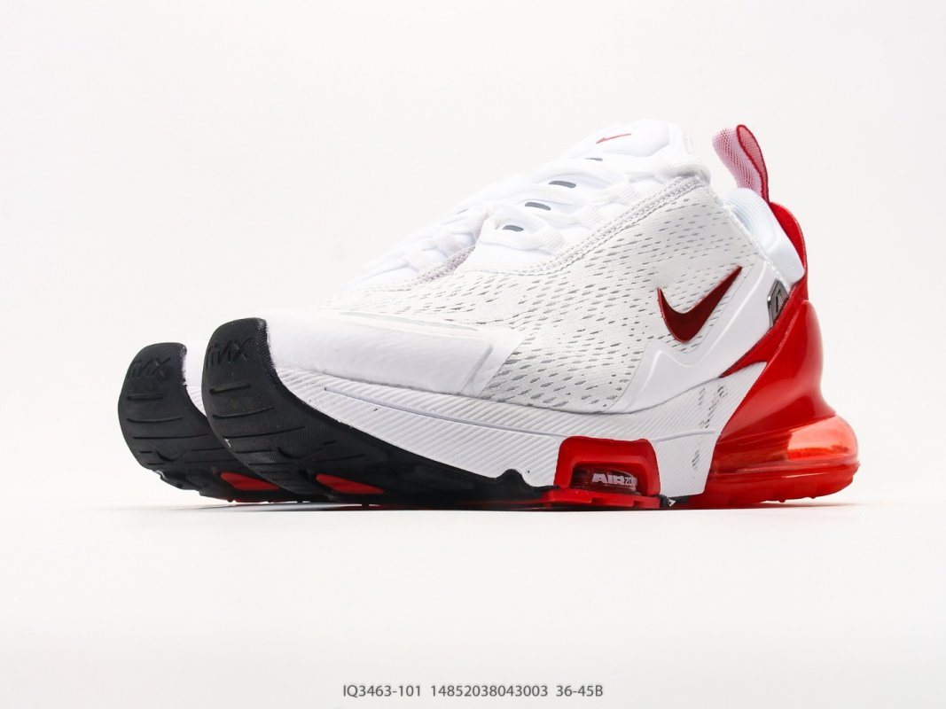 Nike Air Max 270 Flyknit White Red view