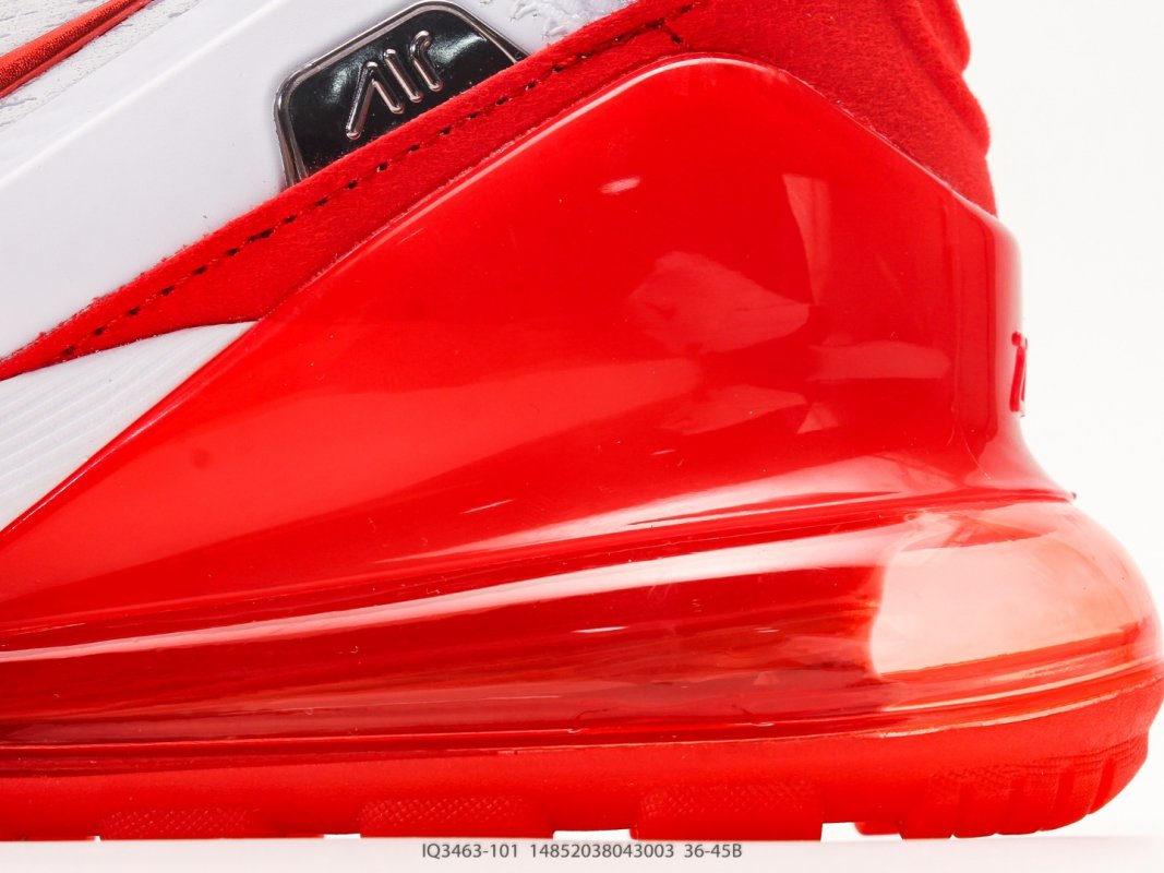 Nike Air Max 270 Flyknit White Red view