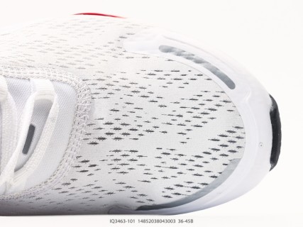Nike Air Max 270 Flyknit White Red view 8
