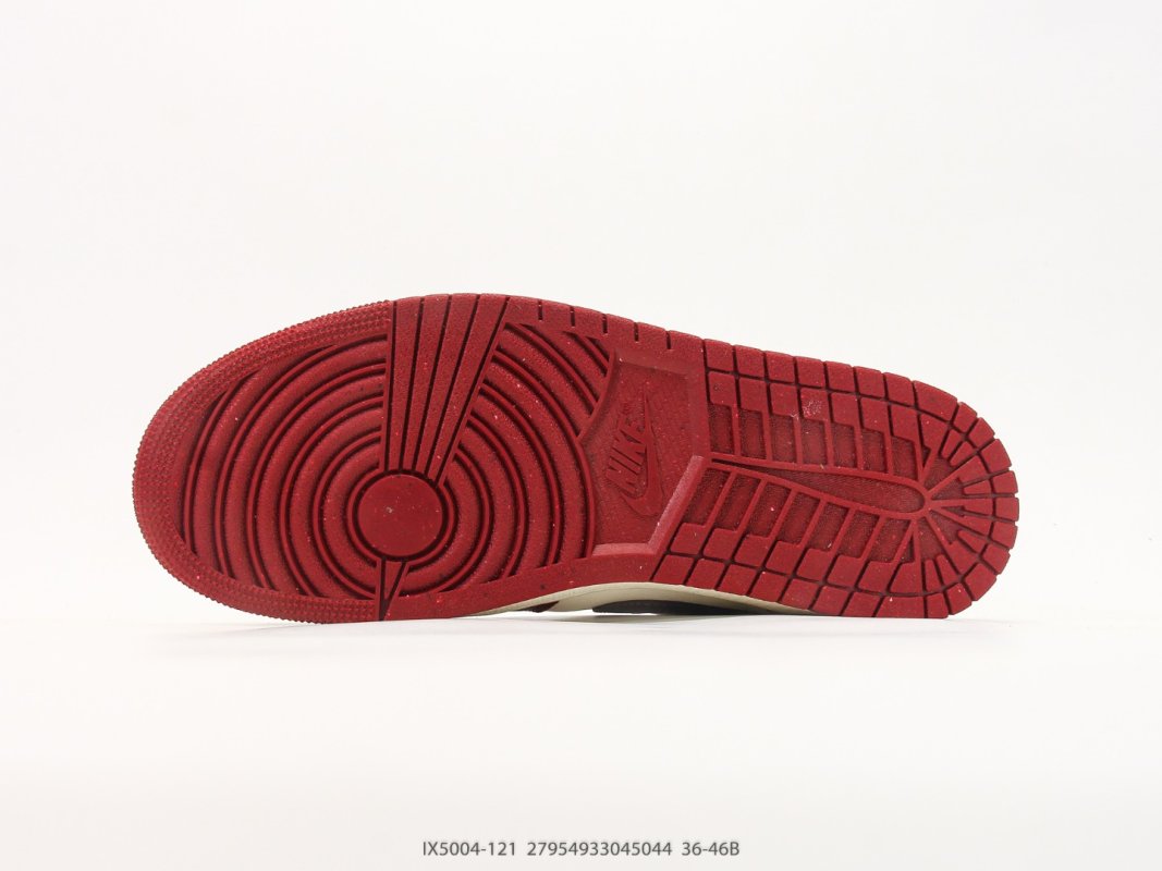 Jordan Air Jordan 1 Low Burgundy Black Cream Retro view