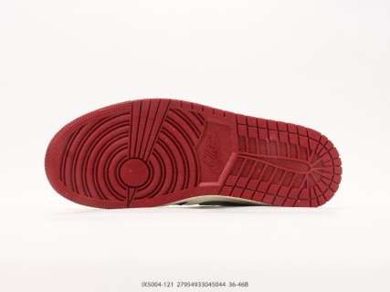 Jordan Air Jordan 1 Low Burgundy Black Cream Retro view 4