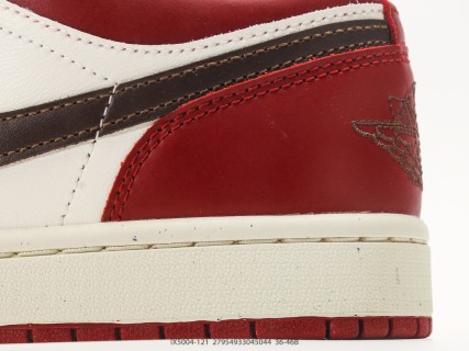 Jordan Air Jordan 1 Low Burgundy Black Cream Retro view 7
