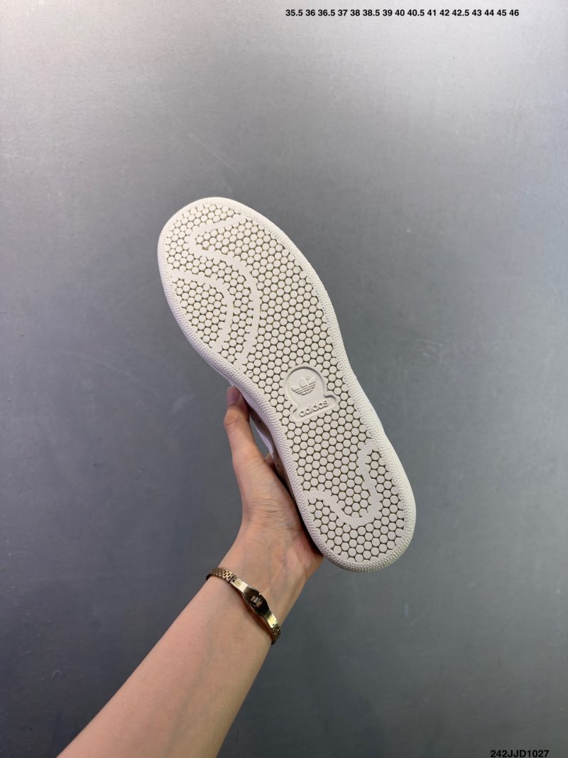 Adidas Stan Smith 80s Classic White Red Retro Sneaker view