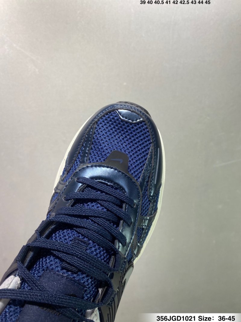 Nike V2K Runtekk Low Navy White Vintage Running Shoe view