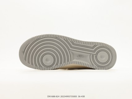 Nike Air Force 1 '07 Low Cream Grey Collaboration Sneaker view 4
