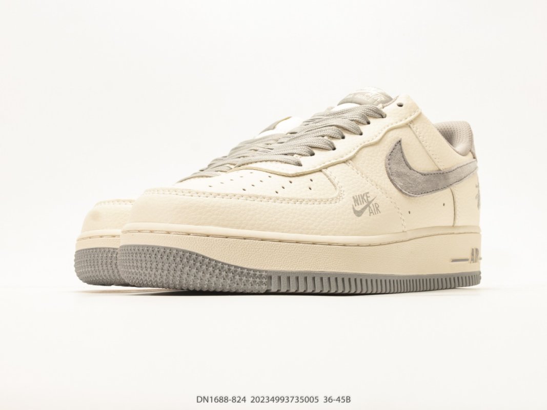 Nike Air Force 1 '07 Low Cream Grey Collaboration Sneaker view