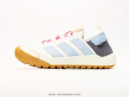 Adidas Terrex Daroga 25 White Blue Yellow Hiking Shoe
