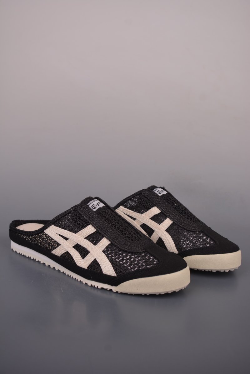 Asics Onitsuka Tiger Mexico 66 Golf Mule Black Cream