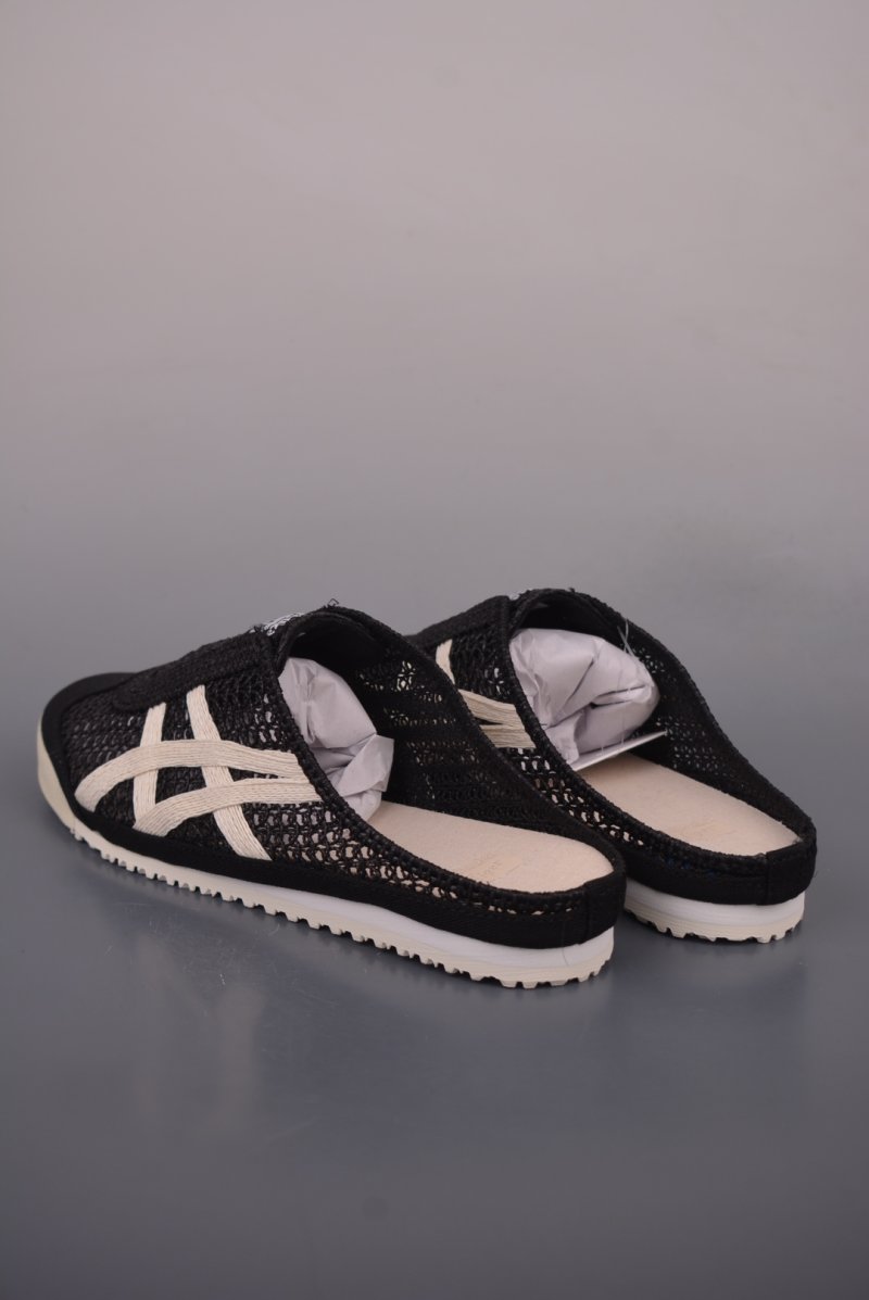 Asics Onitsuka Tiger Mexico 66 Golf Mule Black Cream view