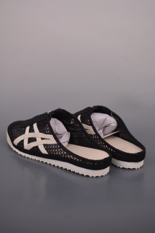Asics Onitsuka Tiger Mexico 66 Golf Mule Black Cream view 2