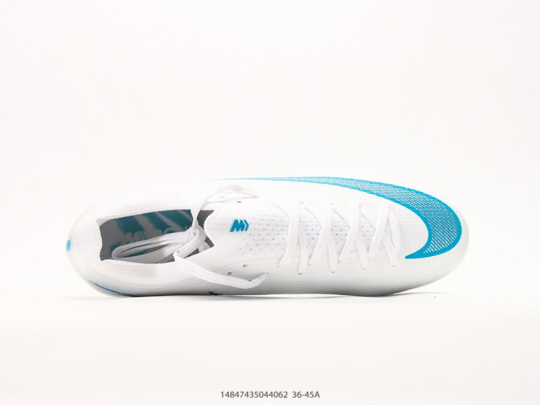Nike Mercurial Vapor 16 Air Zoom Elite AG-PRO White Blue view