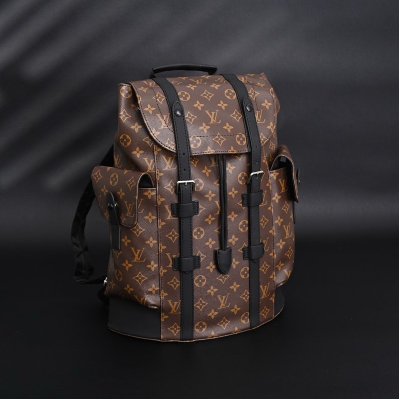 Louis Vuitton Christopher Monogram Canvas Backpack – Replica UA view
