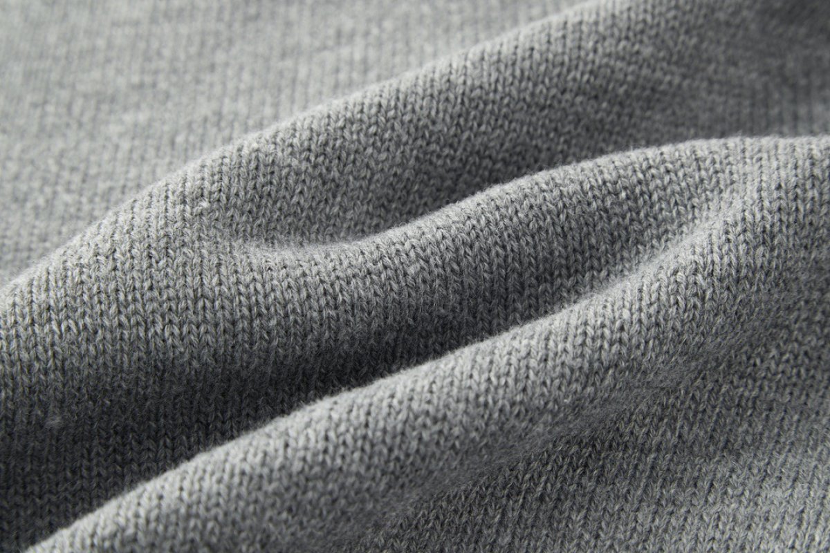 Loewe 23FW Small Embroidered Crew Neck Sweater Gray view