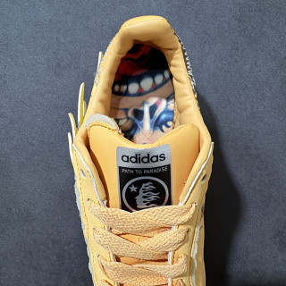 Adidas Superstar II Hellstar Yellow Flame Shell Toe UA view 8