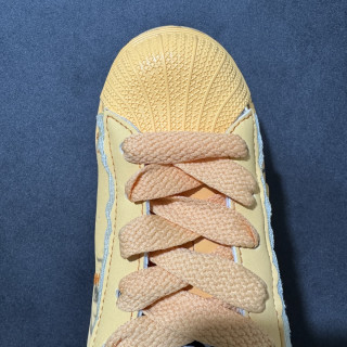 Adidas Superstar II Hellstar Yellow Flame Shell Toe UA view 9