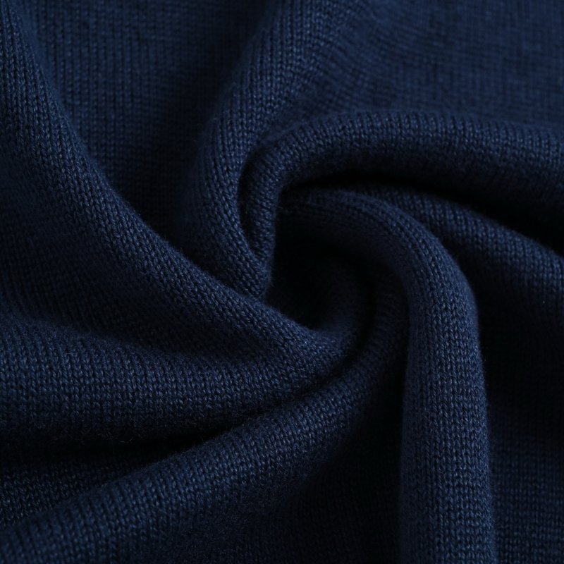 Louis Vuitton 25SS Monogram Jacquard Crewneck Sweater Navy view