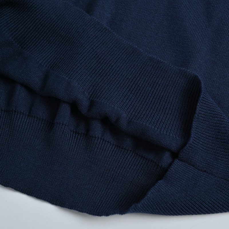 Louis Vuitton 25SS Monogram Jacquard Crewneck Sweater Navy view