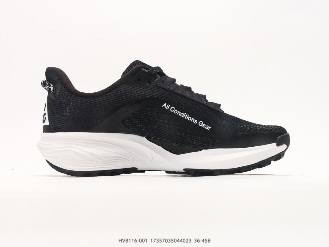 Nike ACG Zegama Trail Black White Running Shoe view