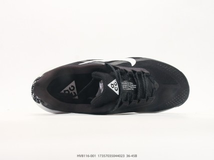 Nike ACG Zegama Trail Black White Running Shoe view 3