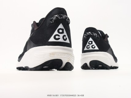 Nike ACG Zegama Trail Black White Running Shoe view 6