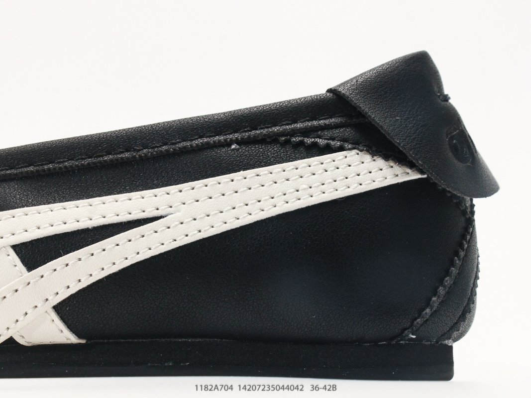 Onitsuka Tiger Gymnarina Ballet Flat Black Cream view