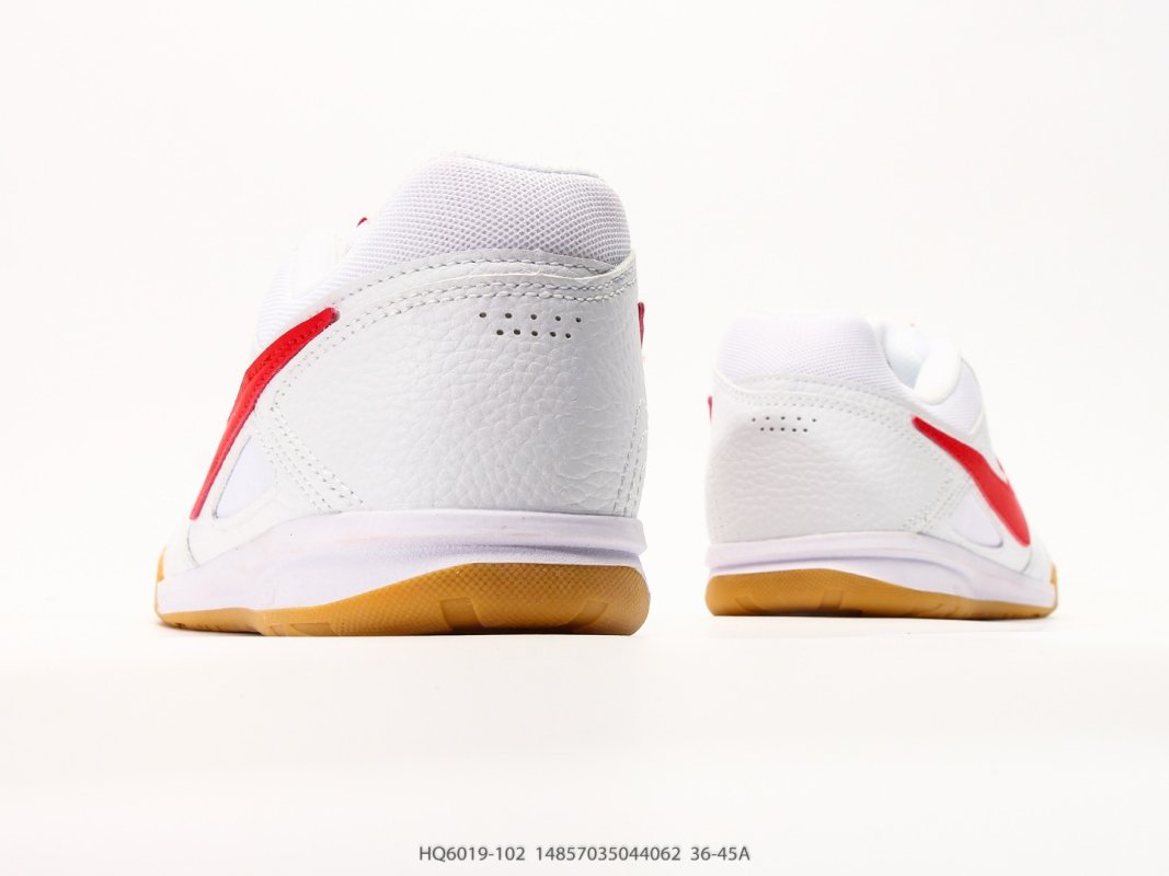 Nike SB Gato Supreme White Red Gum IC Soccer Shoe view