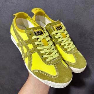 Onitsuka Tiger Mexico 66 NM Yellow Grey Low-Top Unisex Sneaker view 10