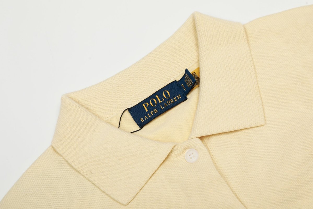 Ralph Lauren Cream Pima Cotton Knit Cardigan view